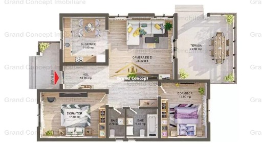 Casa 3 camere, Valea Lupului, 90 mp €140.000 Cod Oferta: 6297