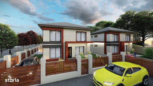 Vile P+1 moderne - 110 m² utili, teren 356 m² - zona Berceni