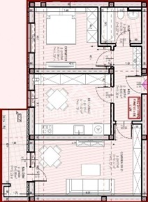 Apartament modern decomandat cu 2 camere si balcon în Șelimbăr