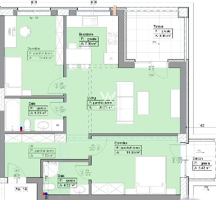 Compartimentarea perfecta! 3 camere, 2 bai si curte in Selimbar