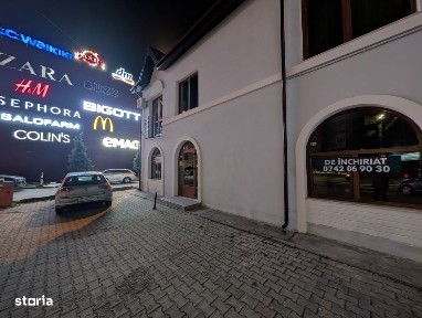 Spatiu langa Arena Mall, la strada - trafic intens