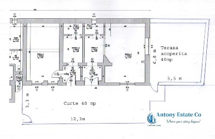 Apartament la casa de vanzare, 3 camere, Central - Oradea