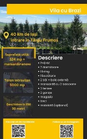 Casa de vanzare la drumul european