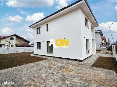 Casă nouă P+1, 4 camere, 124 mp utili, panouri solare, cartier Orizont
