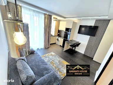 Bloc nou, apartament cu o camera, mobilat, parcare interioara, 330€