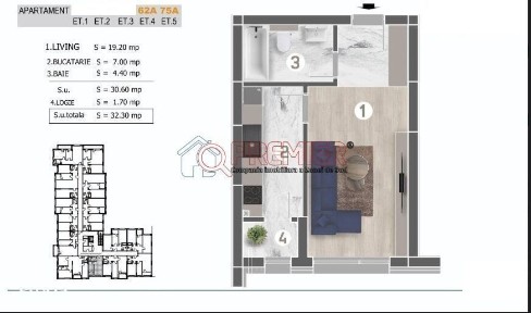 Garsonieră Nouă cu Finisaje Premium - Zonă Grand Arena