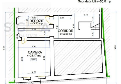Spatiu comercial in centrul vechi, acces stradal!