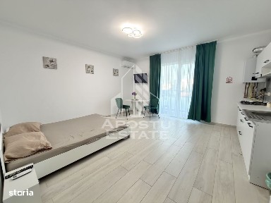 Apartament cu o camera de vanzare, 30mp utili, balcon, zona Lidl Giroc