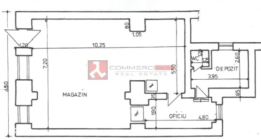 SPATIU COMERCIAL 100 MP | str. REPUBLICII