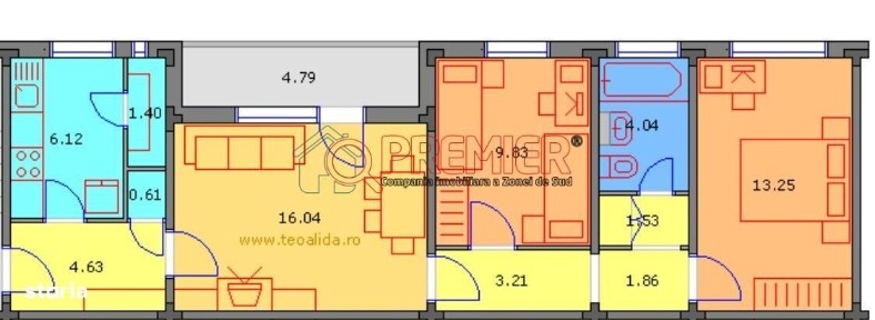 3 camere - Fantana Florilor - Piata Sudului