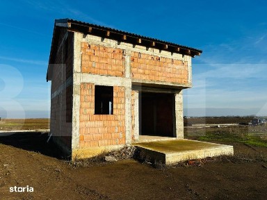 Casa la rosu, pe stoc, cu terasa si acoperis finalizat - Westfield