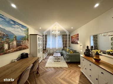 Apartament de inchiriat in Sibiu 2 camere, 50mp, mobilat modern Strand