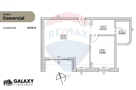 COMISION 0%| DE VANZARE| SPATIU COMERCIAL| TRACTORU|GALAXY RESIDENCE