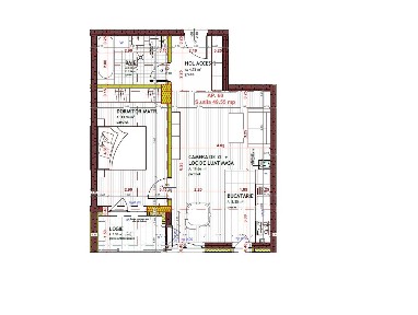 Comision 0% Apartament 2 cam, 49.55 mp + balcon 3.98 mp