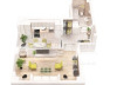 Apartament 1 camera Nicolina, 43 metri, etaj 2 Cod:159111