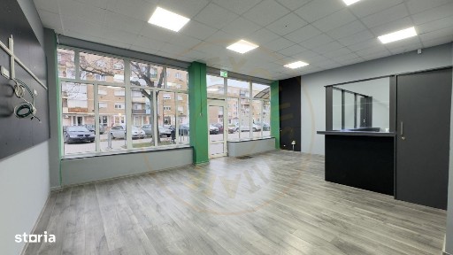 Spatiu Comercial Stradal 82 mp/Trafic Intens Auto si Pietonal/C.A.Roma