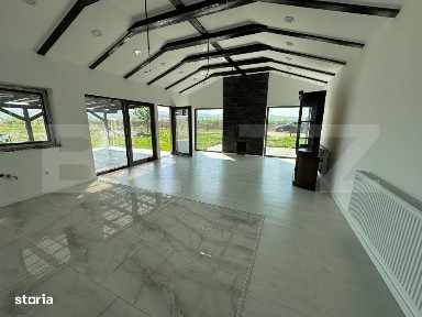 Casa moderna pe un nivel, 500 mp teren, zona Partos - Alba Iulia
