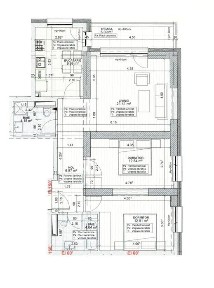 Apt 3 camere Novum Timișoara 56, 78mp utili, fin. dec. 2026