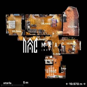 Apartament 3 camere | Etaj 2 | Terasa | 132MP | Trei Stejari