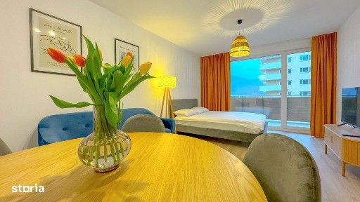 Garsoniera premium, parcare si boxa la demisol, Urban Plaza