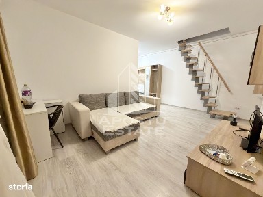 Apartament cu 2 camere mobilat si utilat in Giroc la asfalt langa ESO.