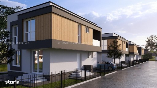 Vila Individuala P+1, 4 Camere - 3 bai, Teren 235 MP