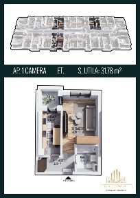 1 camere/Chiajna/Sergent Ilie Petre/Comison 0