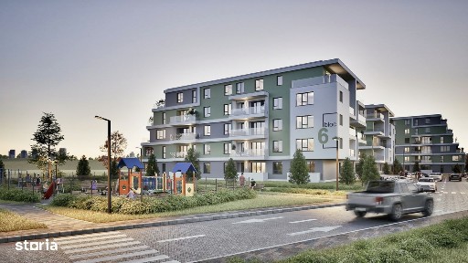 Ansamblu nou si privat, 2 camere, aproape de autobuz, spatii verzi