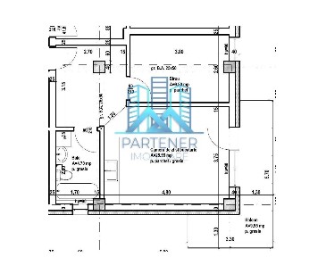FINALIZAT!Parcare intabulata!Apart. 2 camere,44 mp,Pacurari-Rediu