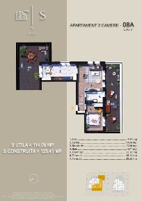 2 camere moderne-Titan, la Parcul Teilor | 114 mp |Etaj 3/4 |Bloc 2025