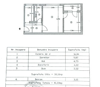 2 camere NORD la preț de garsonieră !