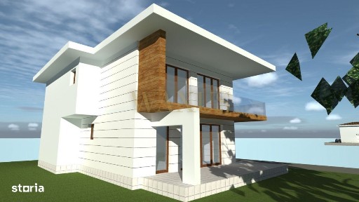 VILĂ NOUĂ 131 MP | TEREN 450 MP | ANSAMBLU PRIVAT | SEMIFINISATĂ DE
