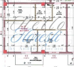 Apartament 2 camere, 58.23 mp, Zona Calea Turzii /Cluj Napoca