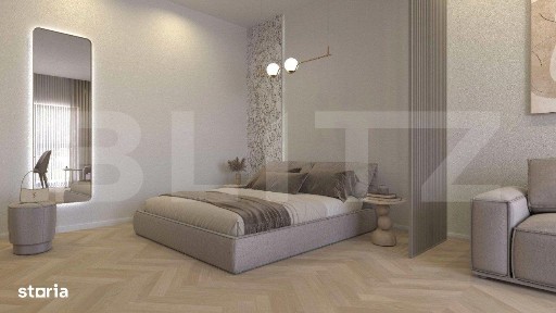 Apartament 1 camera,38 mp utili,gradina 24 mp Calea Aradului-TVA 9%