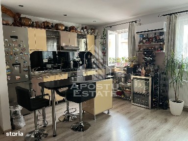 Apartament cu 2 camere mobilat si utilat cu gradina proprie in Giroc.