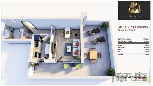 Gars 37 mp, incalzire pardoseala,tripan, stradal Giurgiului