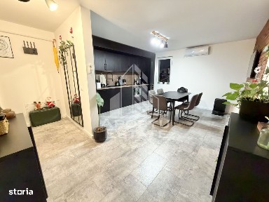 Apartament cu 3 camere mobilat si utilat, dressing si debara in Giroc.