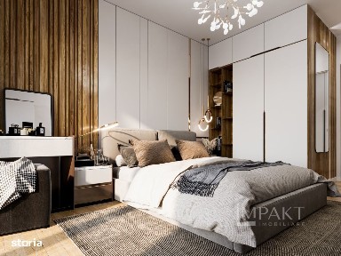 Apartament semideomandat cu 3 camere, cu certificare nZeb, in cartieru