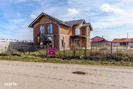 REZERVAT! Casă la roșu cu teren de 752 mp, Mandruloc. Arad