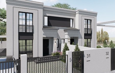 Duplex premium la asfalt toate utilitatile