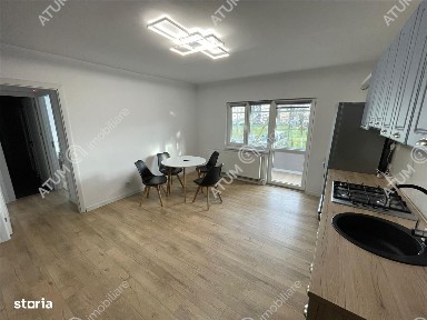 Apartament renovat cu 3 camere si balcon zona Ciresica din Sibiu