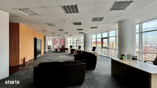 SPATIU BIROURI 167 MP | FERESTRE PANORAMICE | OPEN-SPACE