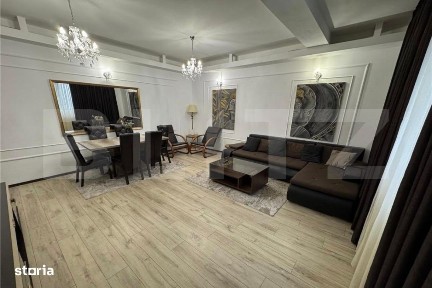 Apartament ultracentral, bloc nou, mobilat complet, 3 camere - Zona