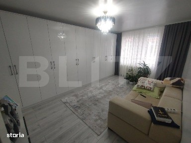 Apartament 2 camere,48mp,decomandat,etaj 3,zona centrala Nasaud