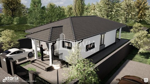 Casa moderna, 3 camere, teren 540mp, zona Dealul Furcilor