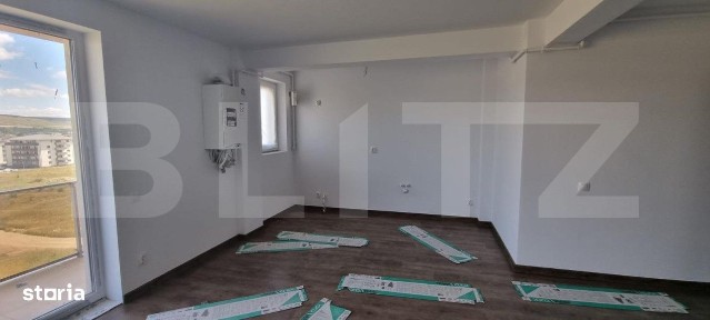 Apartament finisat 2 camere, 48 mp,incalzire in pardoseala, zona Terra
