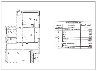 3 camere 2 bai complet mobilat/utilat LA CHEIE, mutare imediată