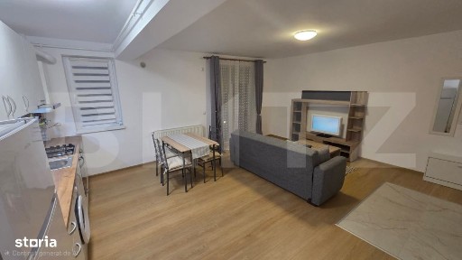 Apartament modern, la prima inchiriere|1 camera + living cu bucatarie