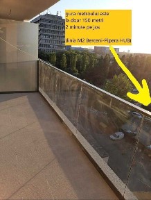 Inchiriez ap2cam 50mp NOU 1 minut metrou D. Leonida + PARCARE SUBTERAN