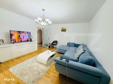 Apartament cu 3 camere, 2 bai, 2 balcoane, 2 locuri de parcare - zona